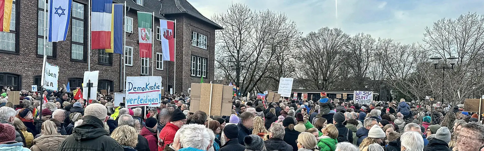 Demo gegen Rechts Bild 1